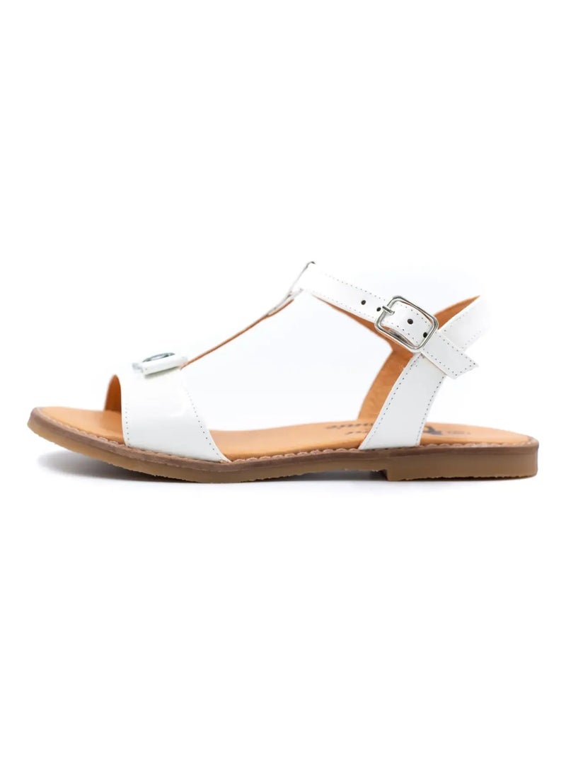 Sandale Fille - Boni Blanca Blanc - Kiabi