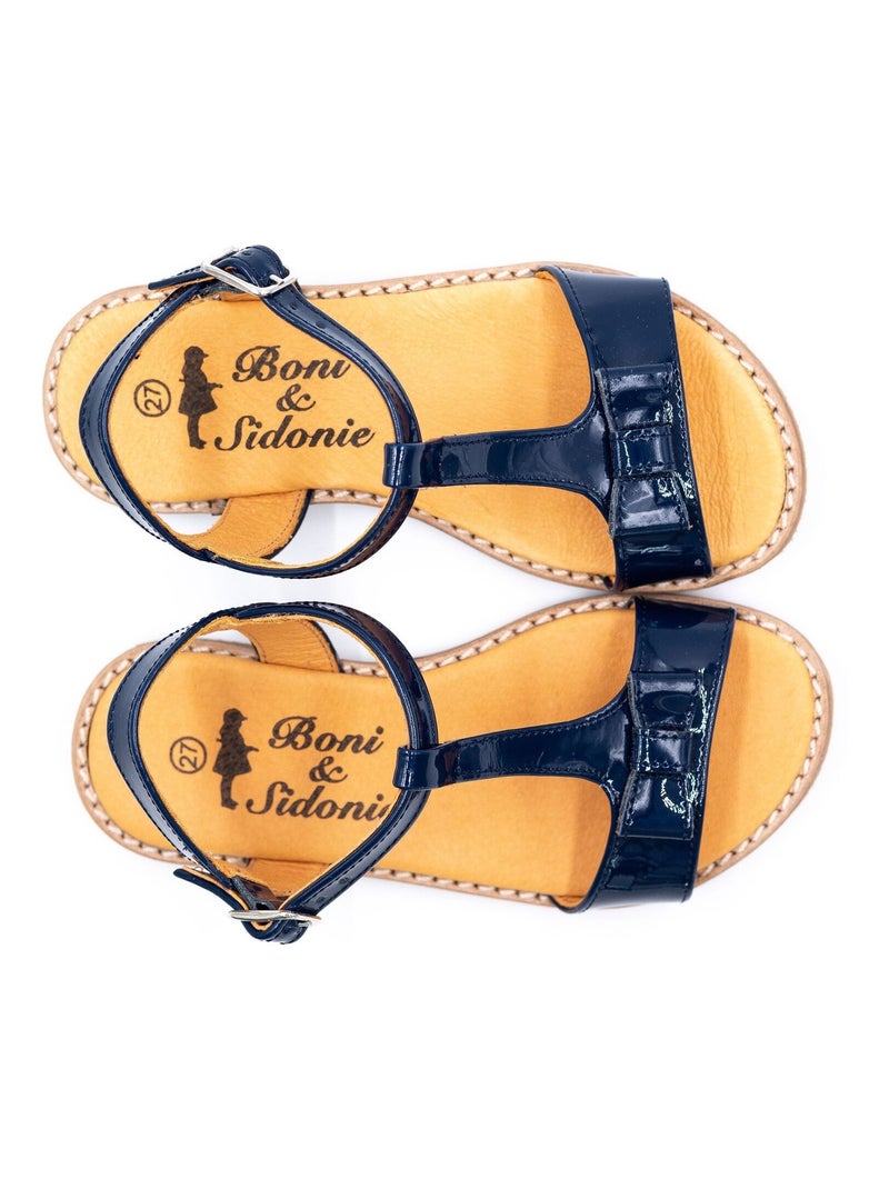 Sandale Fille - Boni Blanca Bleu marine - Kiabi