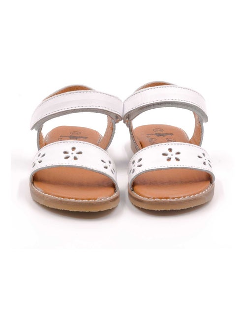 Sandale Fille Blanche - Boni Daisy - Kiabi