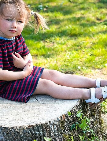 Sandale Fille Bleu Marine - Boni Daisy