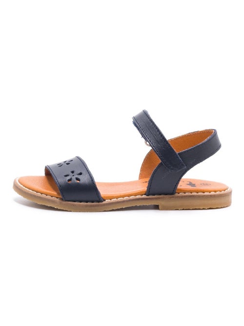 Sandale Fille Bleu Marine - Boni Daisy - Kiabi