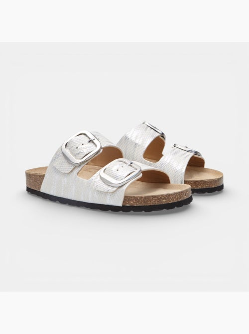 Sandale fussbett avec double bride à boucle bata - Kiabi Sandale fussbett avec double bride à boucle bata - Kiabi