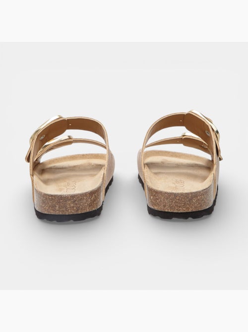 Sandale Fussbett avec double bride à boucle Bata - Kiabi