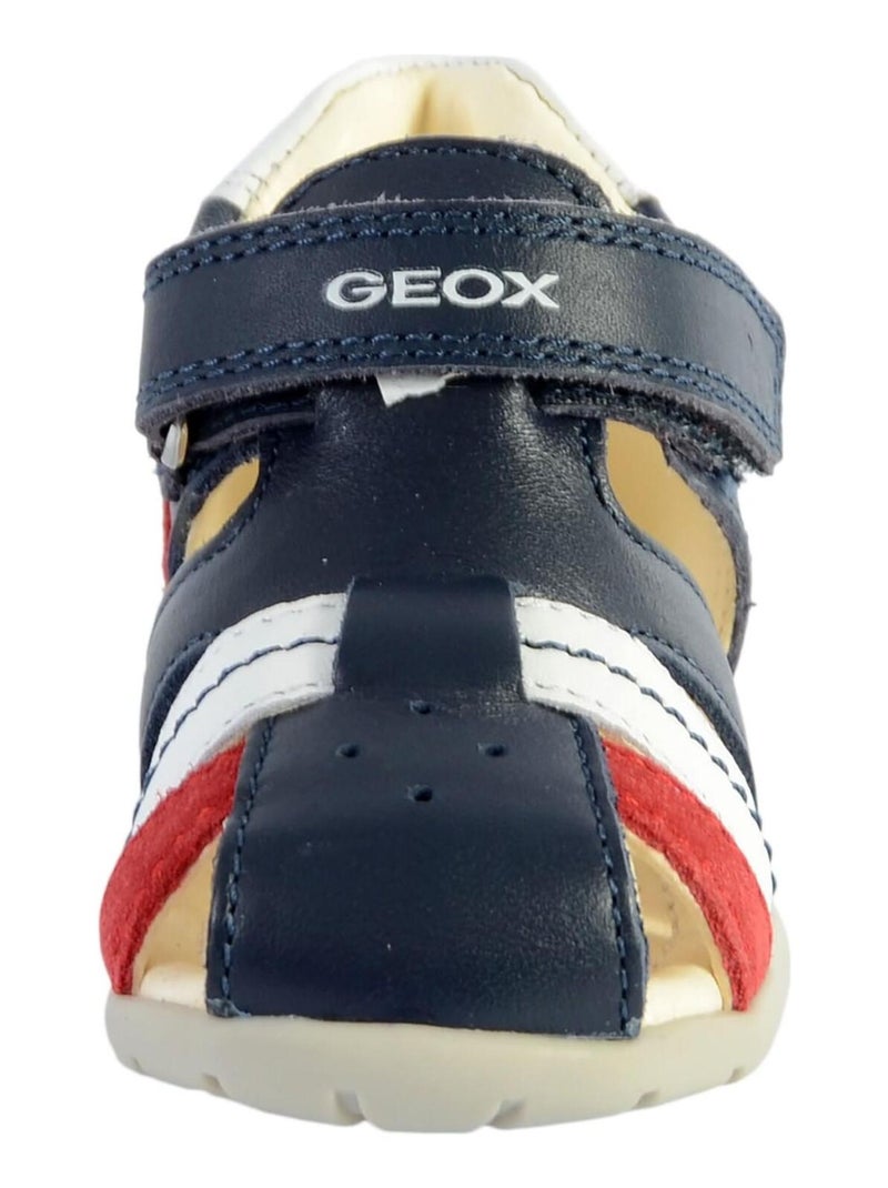 Sandale Geox Bébé Garçons B Kaytan B. B - Nappa+Suede Bleu - Kiabi