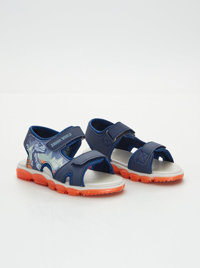 Sandale 'Jurassic World' bleu - Kiabi