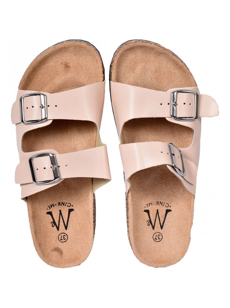 Sandale Mule Femme PREMIUM Beige - Kiabi