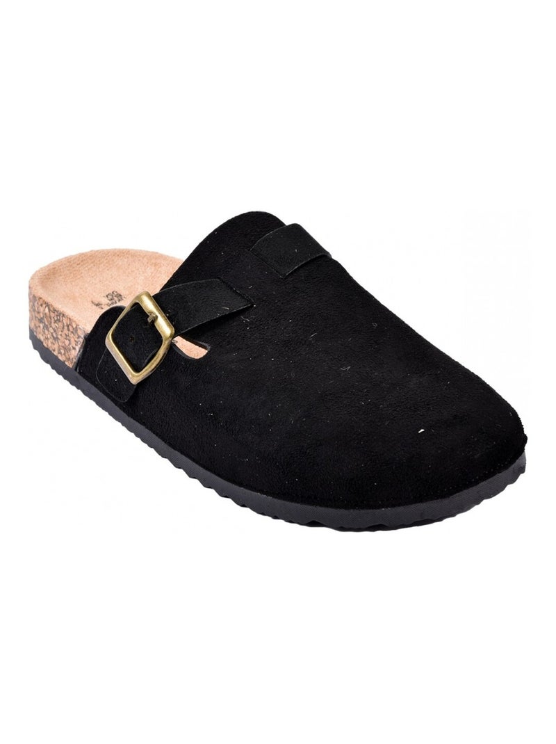 Sandale Mule Femme PREMIUM Noir - Kiabi