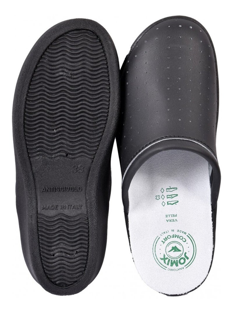 Sandale Mule Femme PREMIUM Noir - Kiabi
