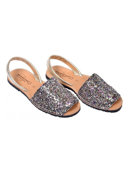 Sandale Nu Pieds Femme PREMIUM CUIR - Kiabi