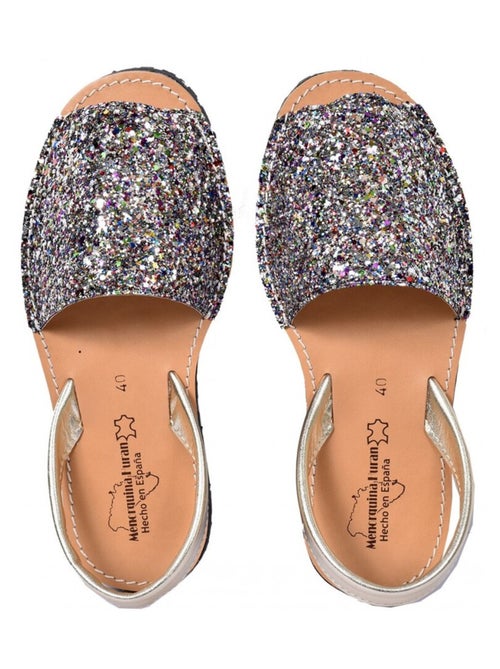 Sandale Nu Pieds Femme PREMIUM CUIR - Kiabi
