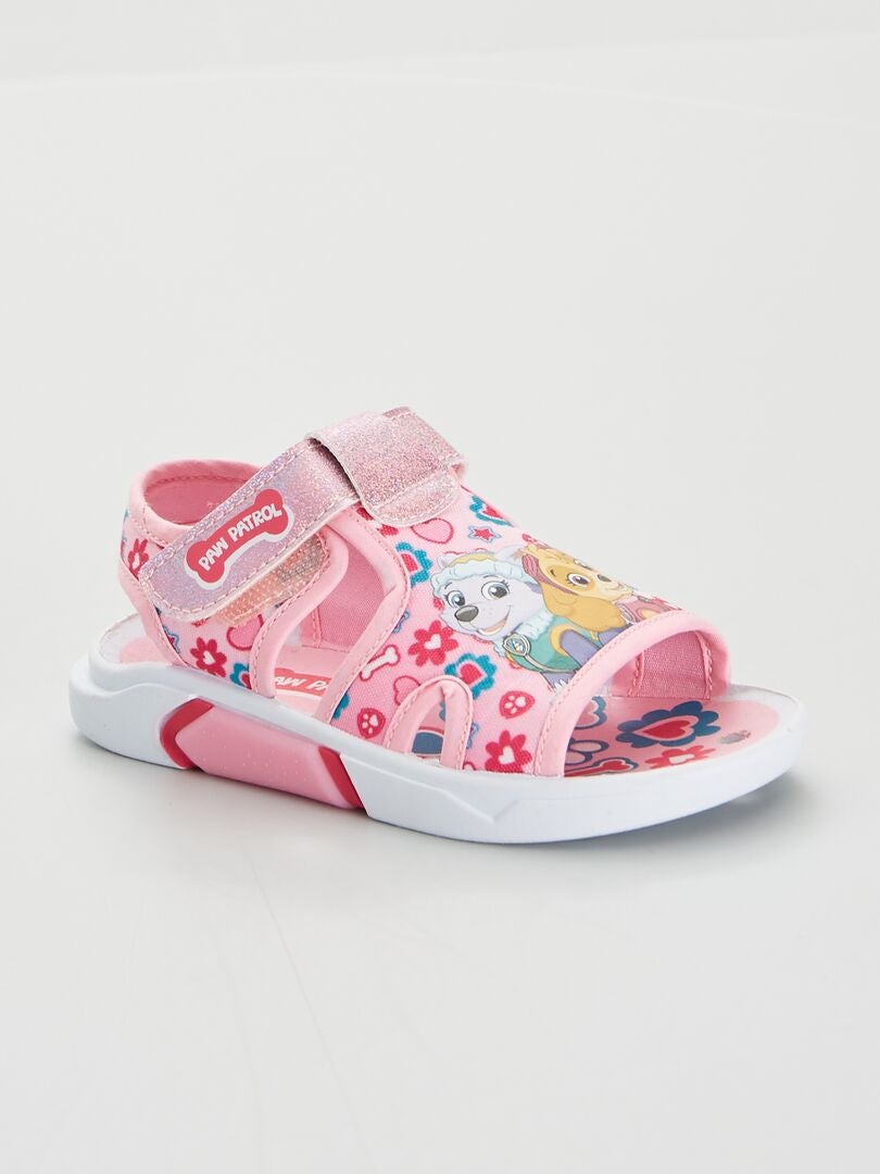 chaussons ballerine skye - pat patrouille rose chaussons promos