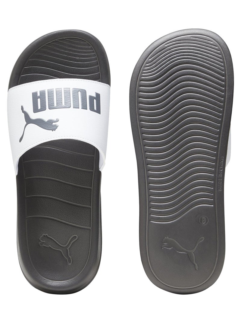 Sandale Plate à Enfiler Puma Popcat 20 Homme Blanc - Kiabi