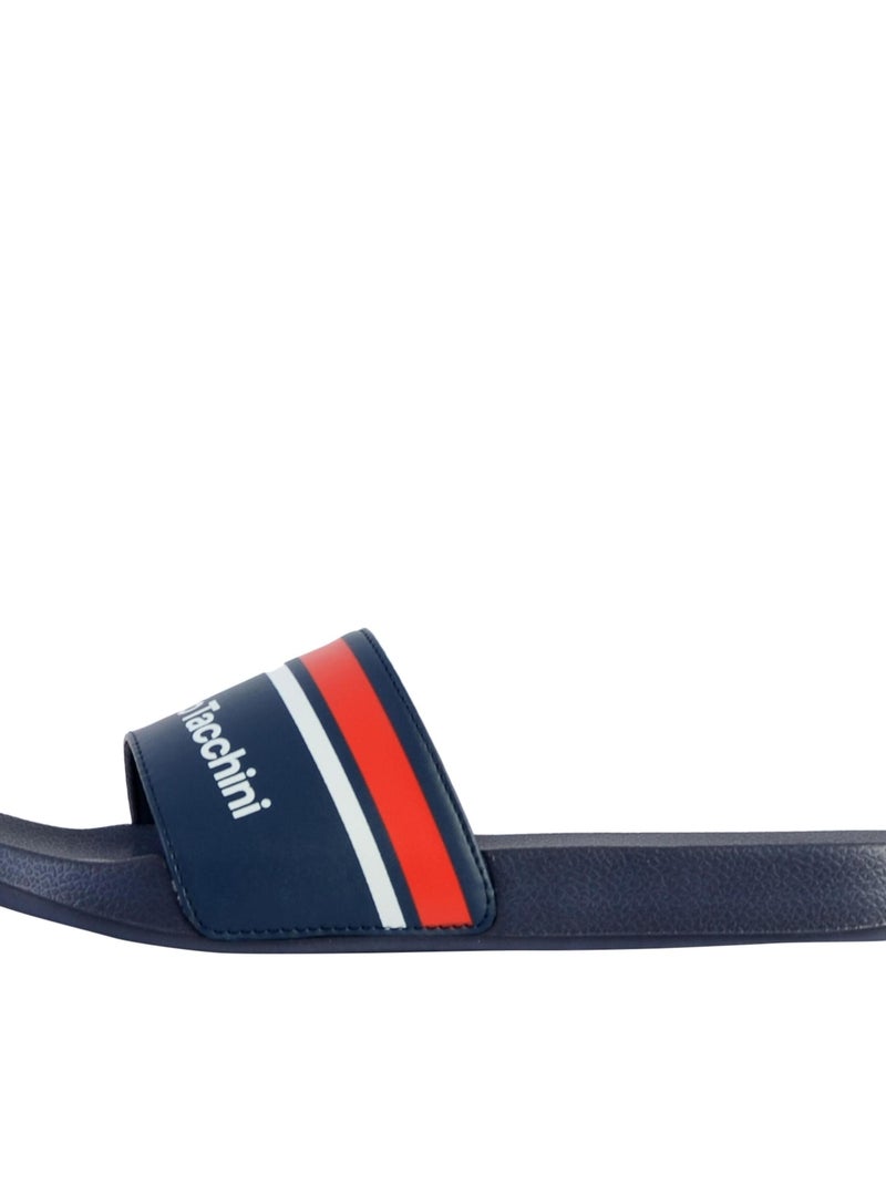 Sandale Plate à Enfiler Sergio Tacchini Portofino Bleu - Kiabi