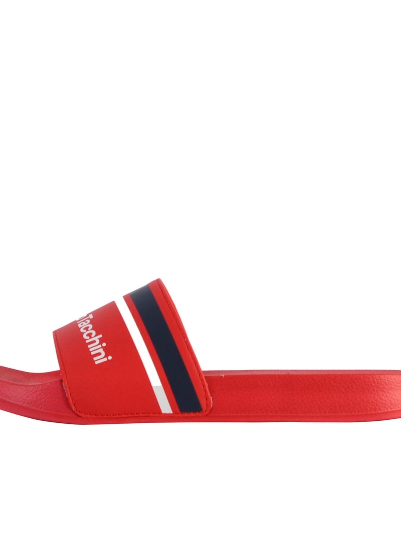 Sandale Plate à Enfiler Sergio Tacchini Portofino Rouge - Kiabi