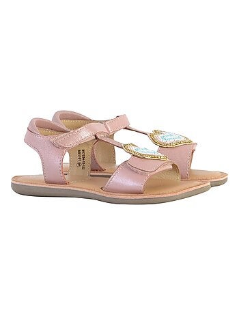 Sandale Plate Cuir Enfant Mod8 Cloonimals