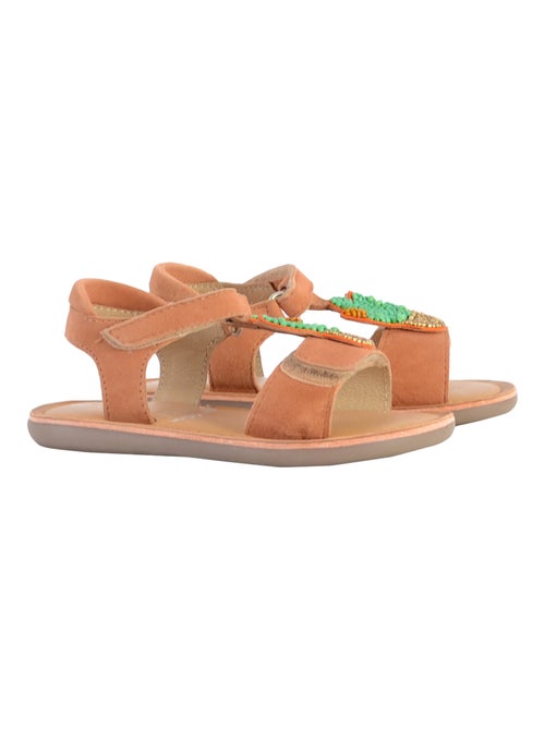 Sandale Plate Cuir Enfant Mod8 Cloonimals - Kiabi