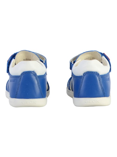 Sandale Plate Cuir Geox Enfant Macchia - Kiabi