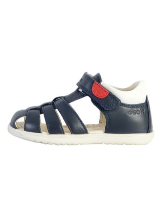 Sandale Plate Cuir Geox Enfant Macchia