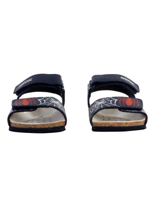 Sandale Plate Cuir Geox Ghita Print.Synth.Lea - Kiabi