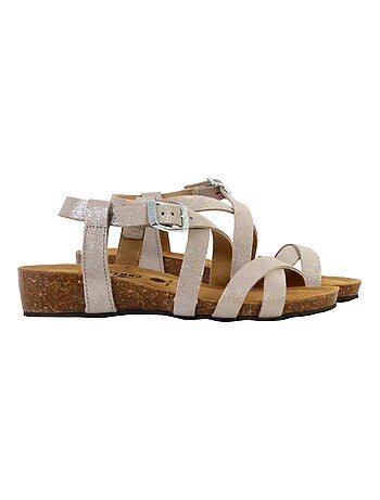 Sandale Plate Cuir Plakton Nemo