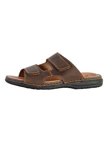 Sandale Plate Cuir Rieker Bridge - Kiabi