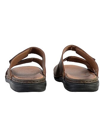 Sandale Plate Cuir Rieker Bridge