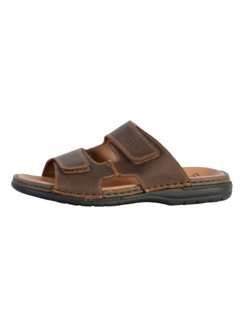Sandale Plate Cuir Rieker Bridge - Kiabi