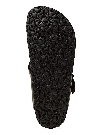 Sandale Plate Cuir Tamaris