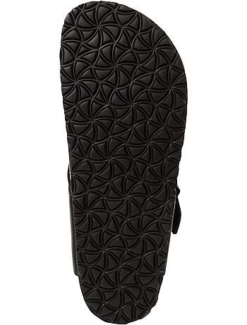 Sandale Plate Cuir Tamaris