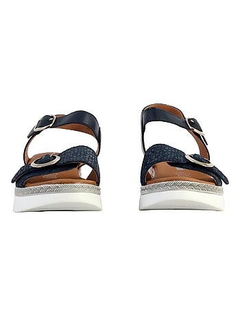 Sandale Plate Cuir TDF Alénoa