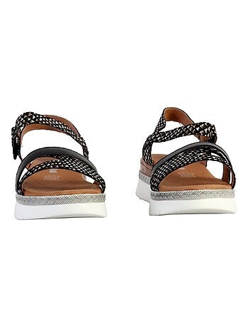 Sandale Plate Cuir TDF Alénoa