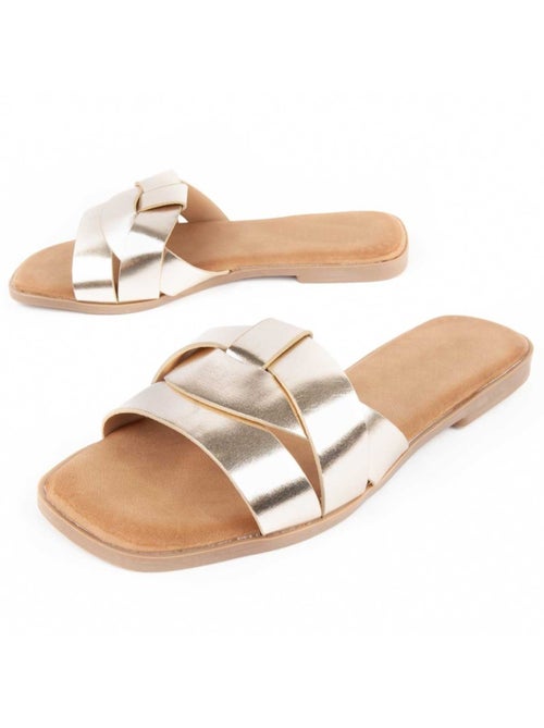 Sandale Plate Montevita Melan3 - Kiabi