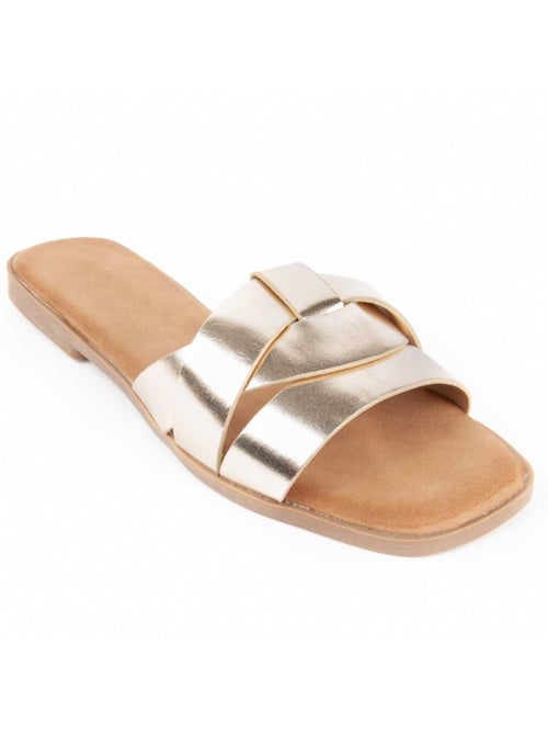 Sandale Plate Montevita Melan3 - Kiabi