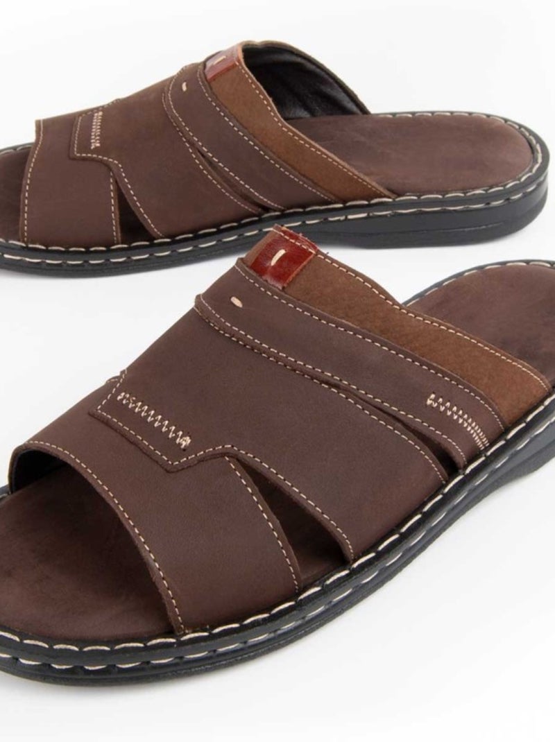Sandale Purapiel Beira9 Marron - Kiabi