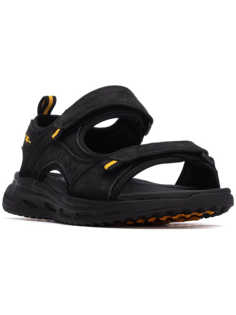 Sandale sangle réglable Noir - Kiabi