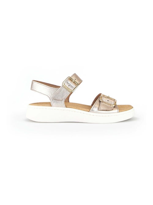 Sandale Satin Met. - Kiabi