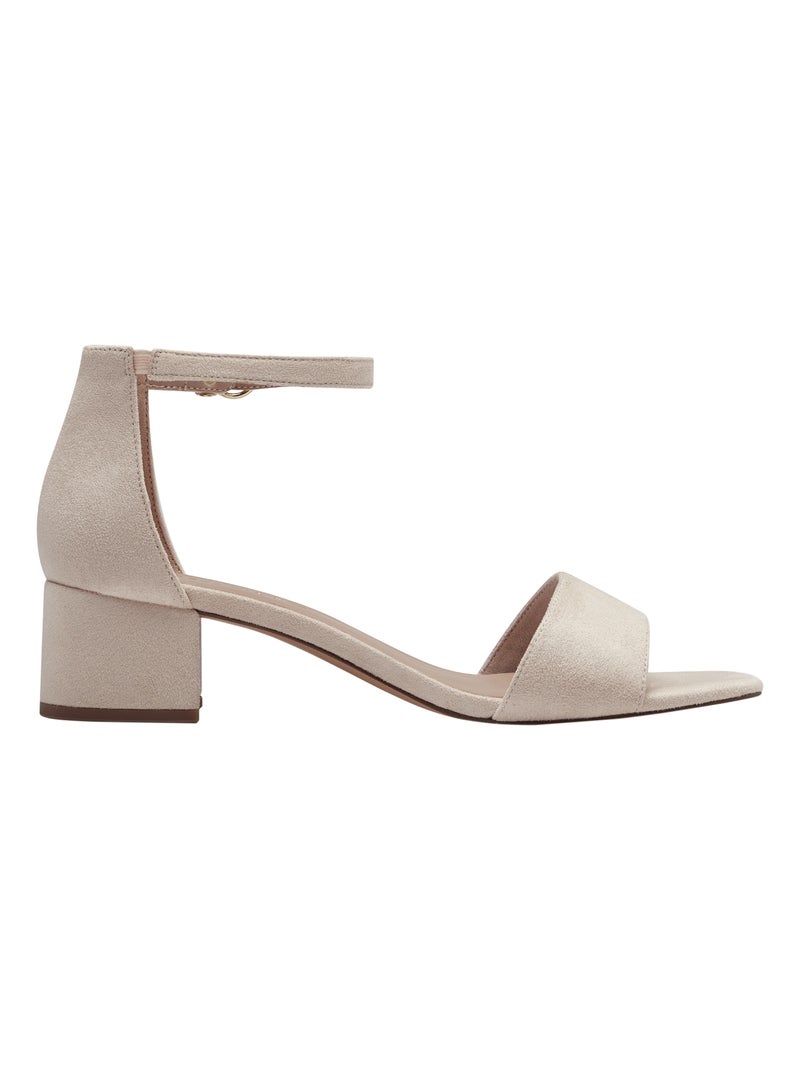 Sandale Talon Tamaris Beige - Kiabi