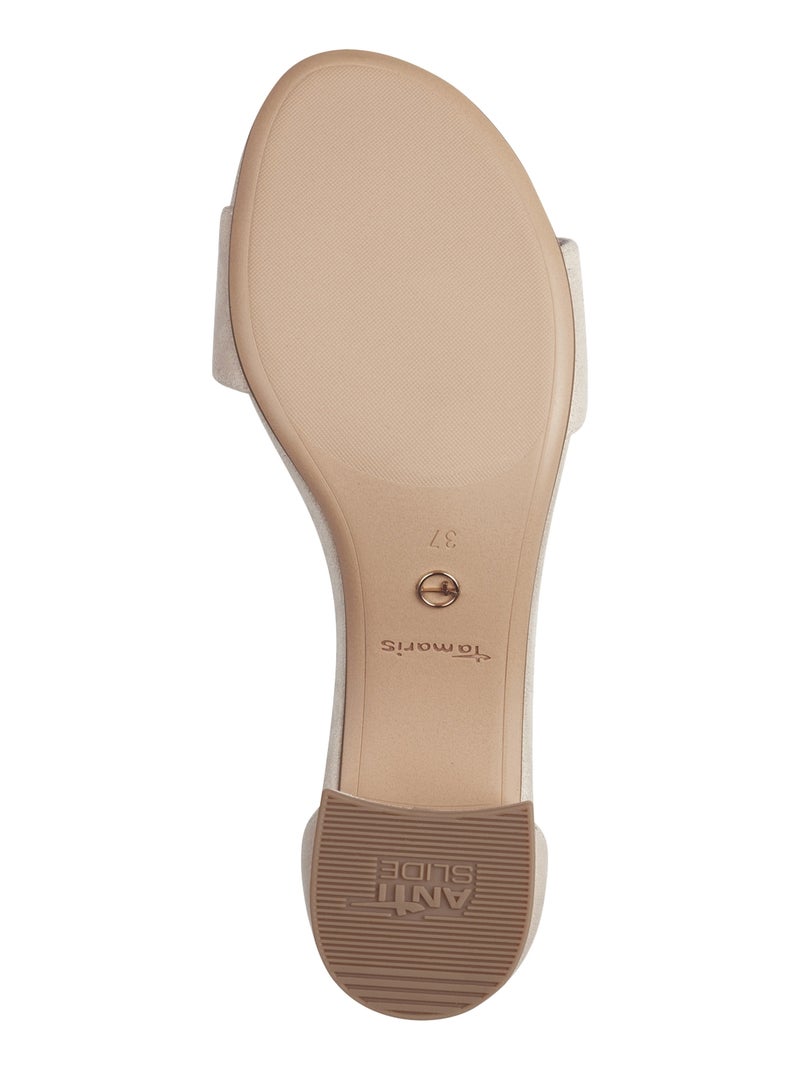 Sandale Talon Tamaris Beige - Kiabi