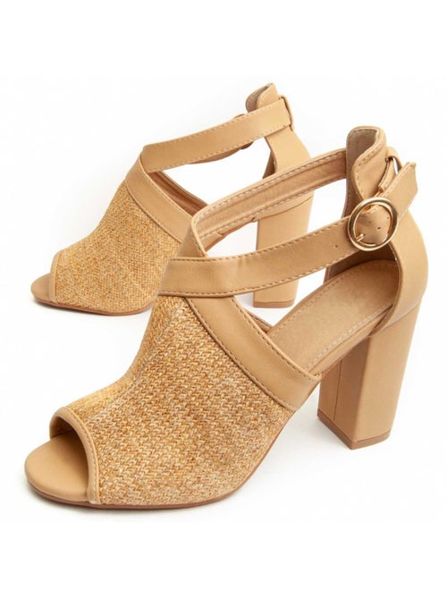 Sandale ? Talons Mat?riau Synth?tique Montevita - Kiabi Sandale ? Talons Mat?riau Synth?tique Montevita - Kiabi