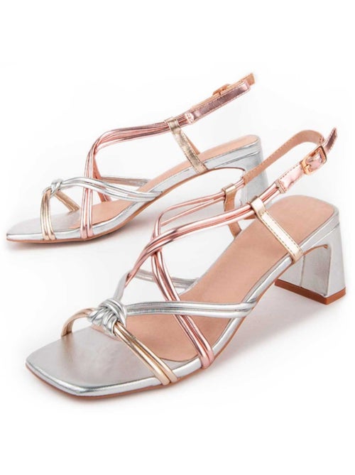 Sandale ? Talons Mat?riau Synth?tique Montevita - Kiabi Sandale ? Talons Mat?riau Synth?tique Montevita - Kiabi