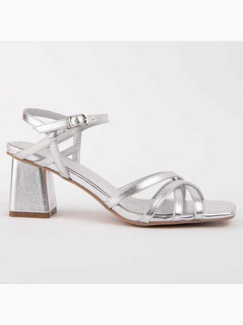 Sandale ? Talons Mat?riel Synth?tique Montevita - Kiabi