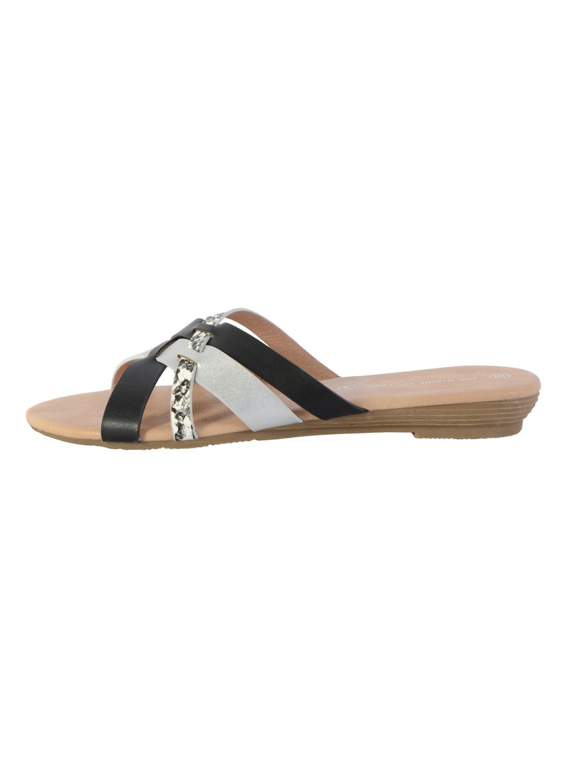 Sandale The Divine Factory HX4341 Noir - Kiabi