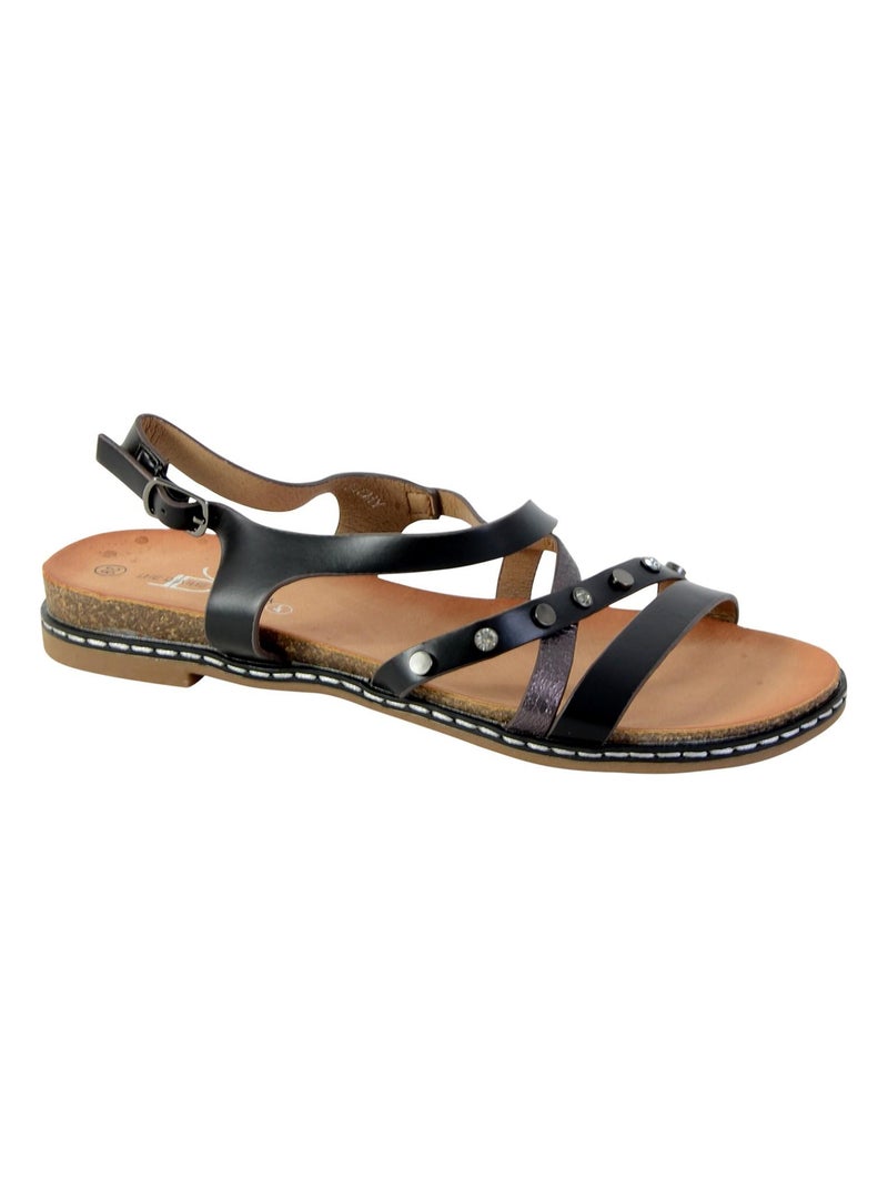 Sandale  The Divine Factory YM3681 Noir - Kiabi