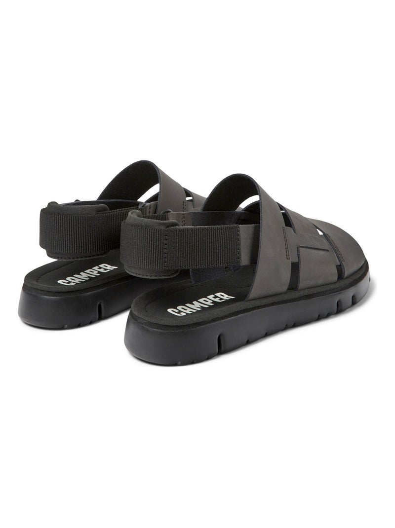 Sandale/nu Pied Camper Marron Marron - Kiabi