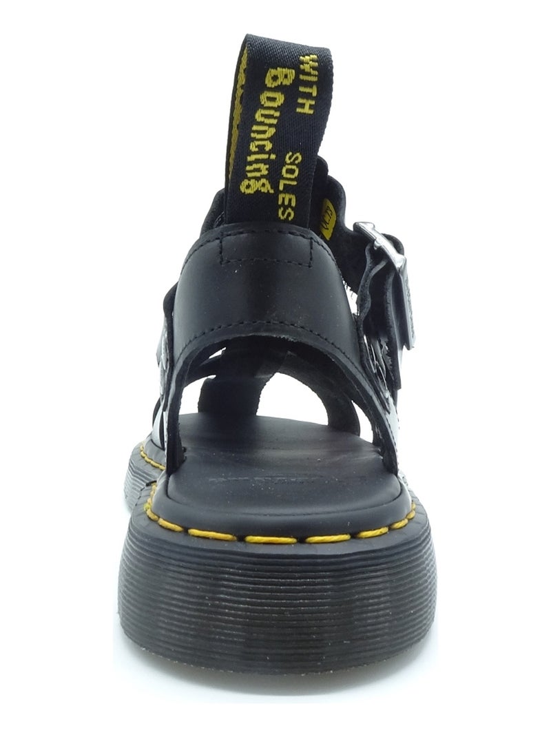 Sandale/nu Pied Dr Martens Noir Noir - Kiabi