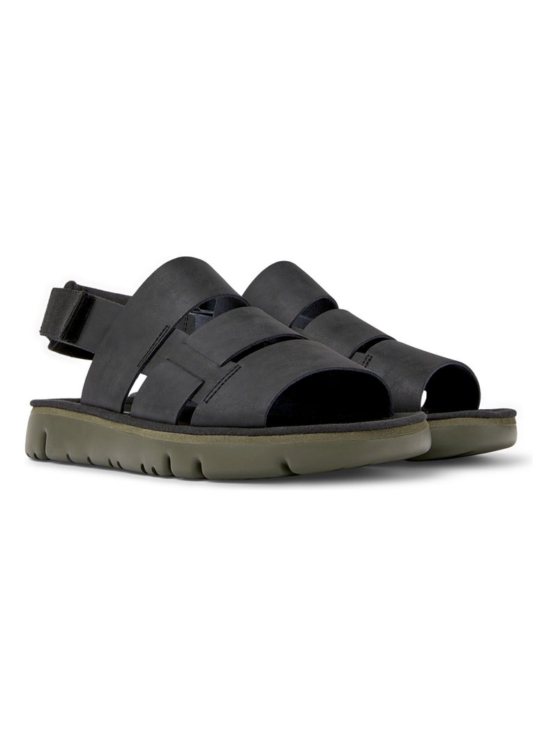 Sandale/nu Pied Homme Camper Noir - Kiabi
