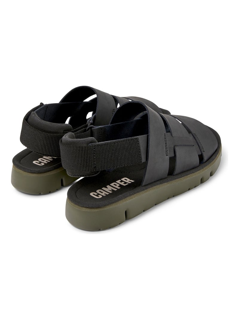 Sandale/nu Pied Homme Camper Noir - Kiabi