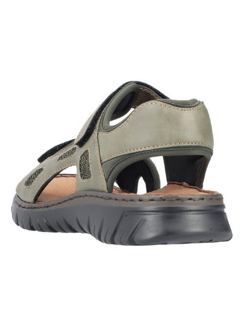 Sandale/nu Pied Rieker Kaki - Kiabi Sandale/nu Pied Rieker Kaki - Kiabi