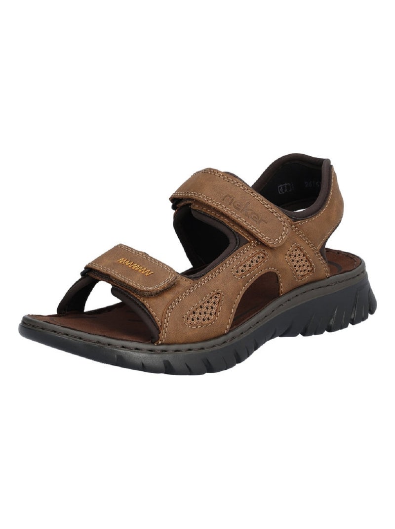 Sandale/nu Pied Rieker Marron Marron - Kiabi