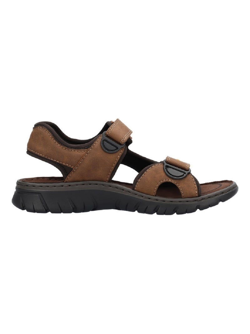 Sandale/nu Pied Rieker Marron Marron - Kiabi